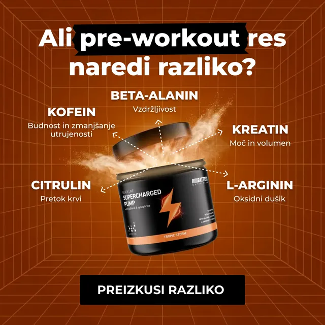 Battery Supercharged: does pre-workout really work?